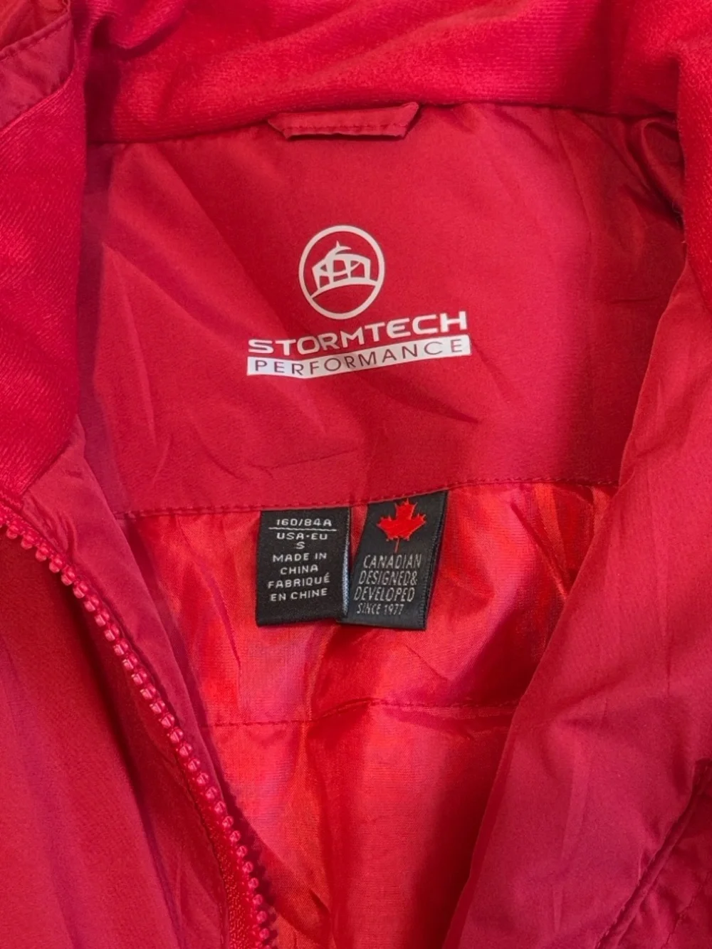 Red Stormtech Performance Jacket - Picture 2 of 6